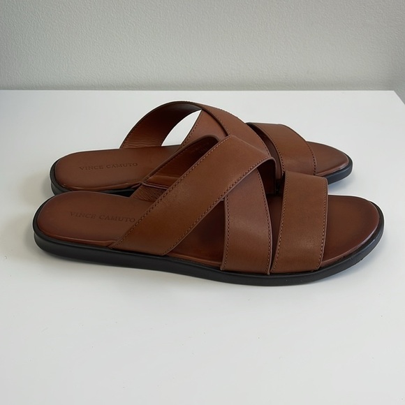 Vince Camuto VM Waely Cognac Men’s Sandals - Picture 5 of 6